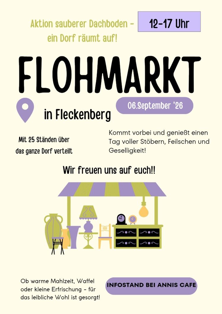Flohmarkt 2026 in Fleckenberg
