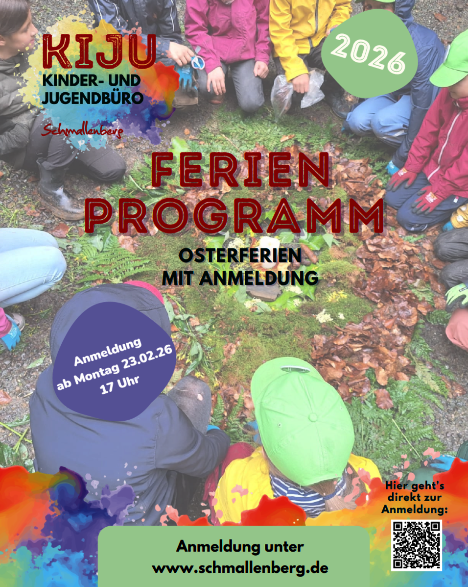 Flyer Osterferien 2026